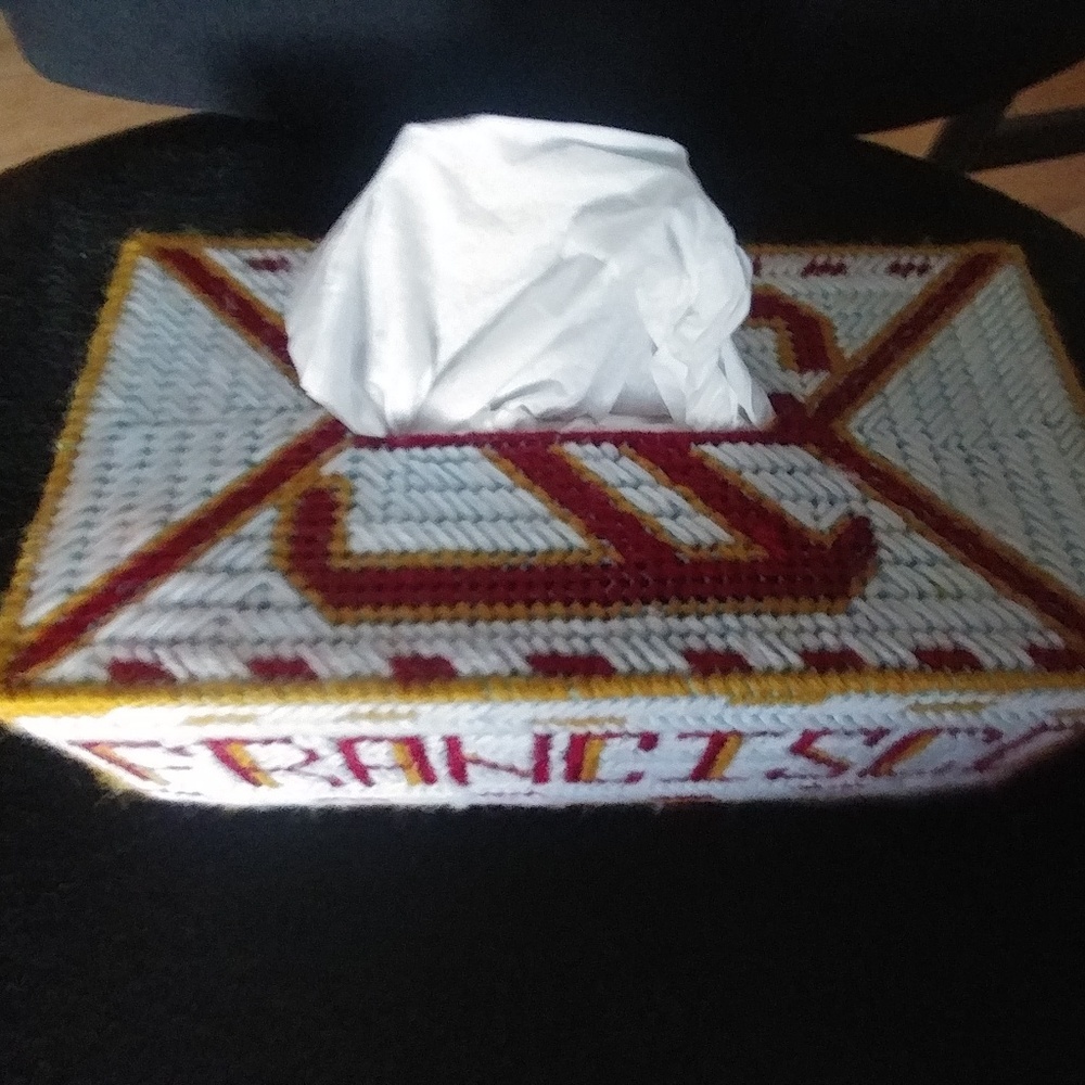 Custom hand created tissue box covers